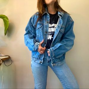 VINTAGE mens size small jean jacket